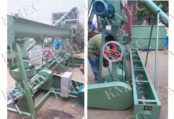 mini scale oil pressing unit for niger seeds