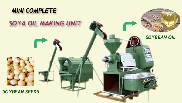 mini 

soya oil making unit