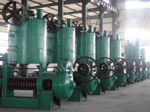 oil mill equipment