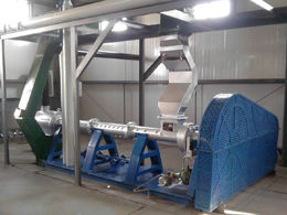 soybean oil processing - extruder