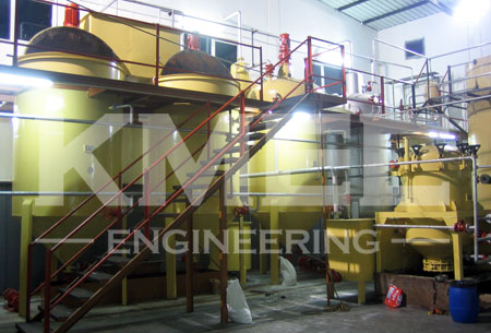 soybean oil refining plant workshop