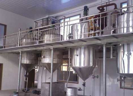 sunflower oil factory