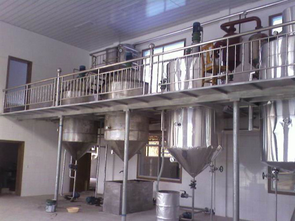 Batch Refinery of Edible Palm Oil Refinery Plant